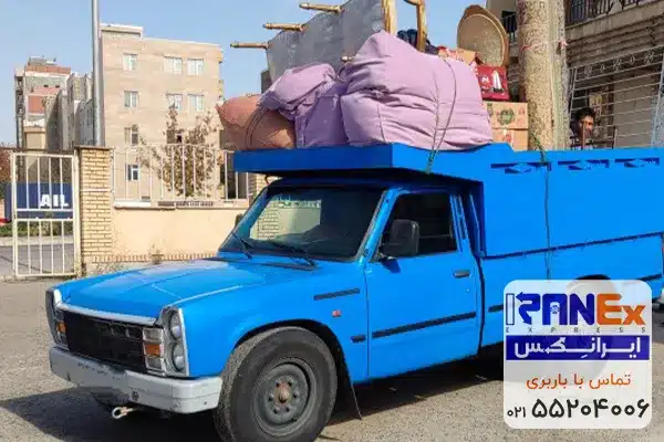 اثاث کشی به چالوس با وانت نیسان