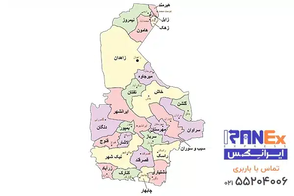 باربری نیسان تهران به سیستان و بلوچستان