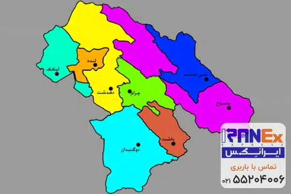 حمل بار با نیسان به تمام شهرهای کهگیلویه و بویراحمد