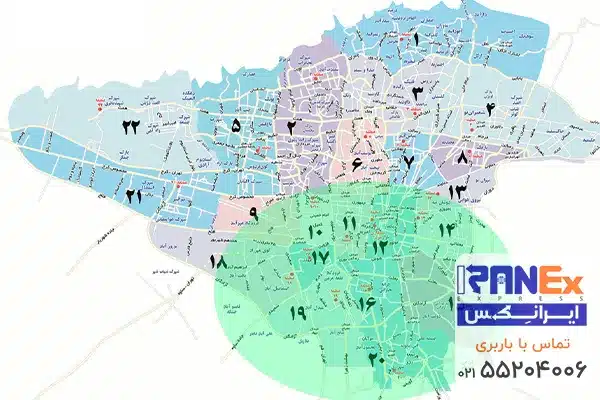 باربری نیسان در جنوب تهران