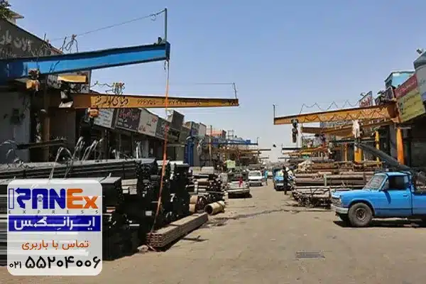 حمل بار از آهن مکان به شهرستان