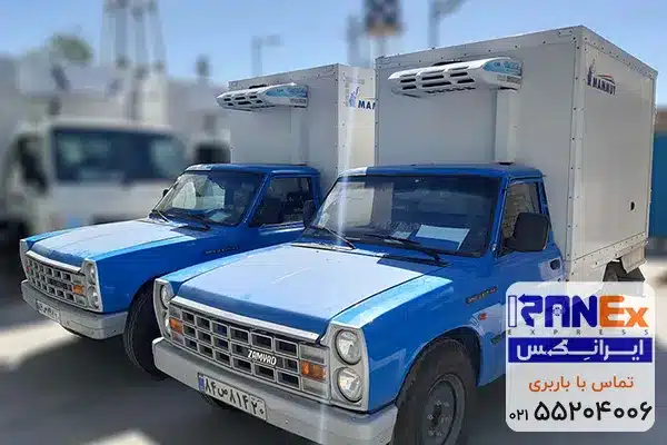 حمل میوه و سبزیجات با نیسان یخچالدر